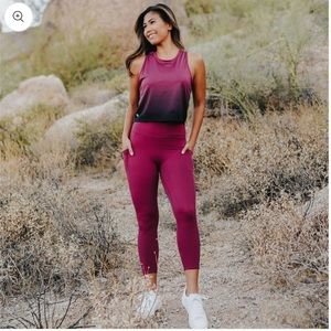 Senita Athletics laser cut leggings